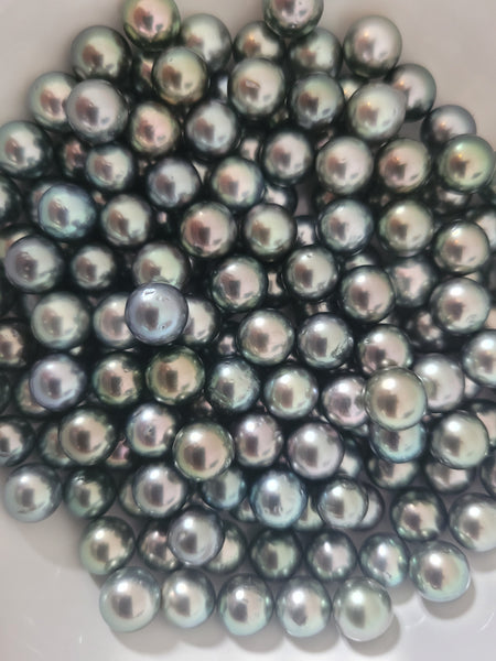 Tahiti Loose Round Pearls 8-9 mm very high Luster -  The South Sea Pearl