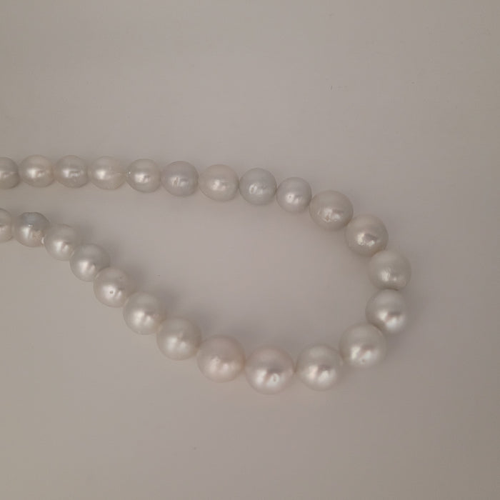 South Sea Pearls 10-13 mm Semi-Round 18K Gol Clasp
