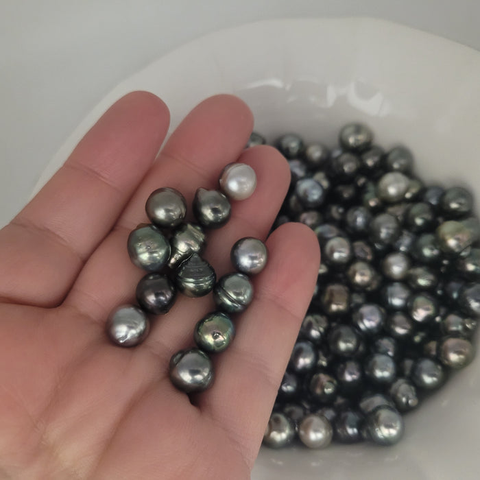 Tahti Pearls 8 & 9 mm Circle Multicolor AAA