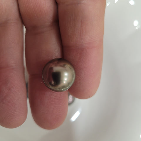 Loose dark Tahitian cultured pearls 13mm (Pinctada margaritifera) — The South Sea Pearl