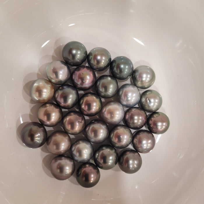 Tahitiparel, 10–11 mm, natuurlijke kleur, zeer hoge glans