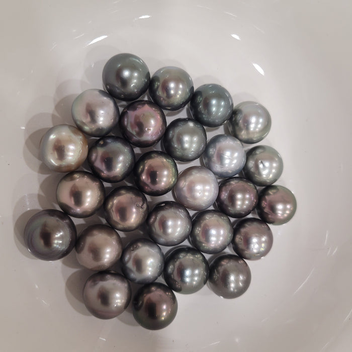 Tahitiparel, 10–11 mm, natuurlijke kleur, zeer hoge glans