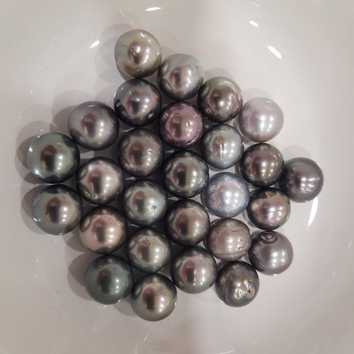 Tahitiparel, 10–11 mm, natuurlijke kleur, zeer hoge glans