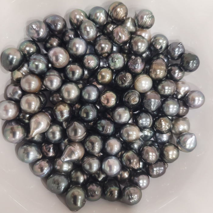 Tahti Pearls 8 & 9 mm Circle Multicolor AAA