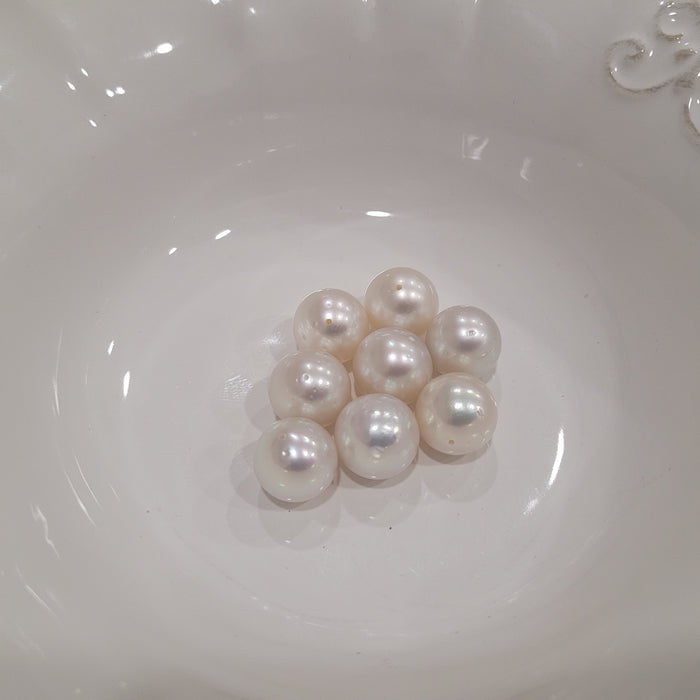 South Sea pearl Loose 13mm white round — The South Sea Pearl