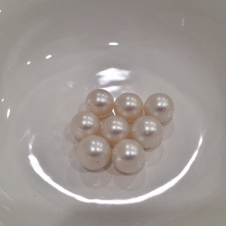 South Sea pearl Loose 11mm white round — The South Sea Pearl