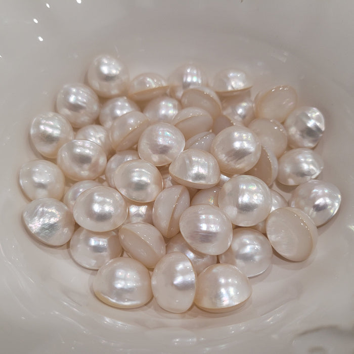 Australian South Sea Mabe Pearls 15-16 mm High Luster
