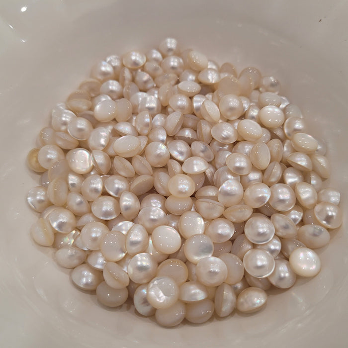 Australian South Sea Mabe Pearls 8 mm White