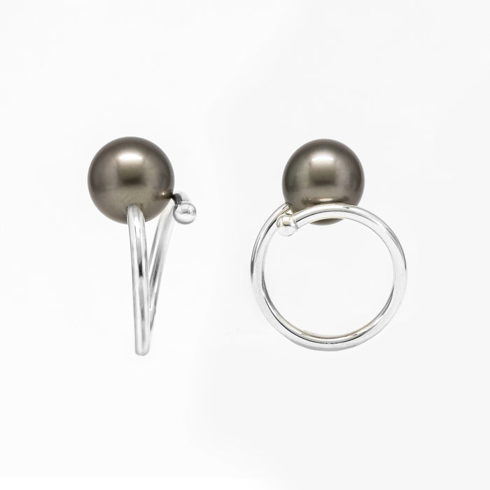 Tahiti Parel Ring 11 mm Rond