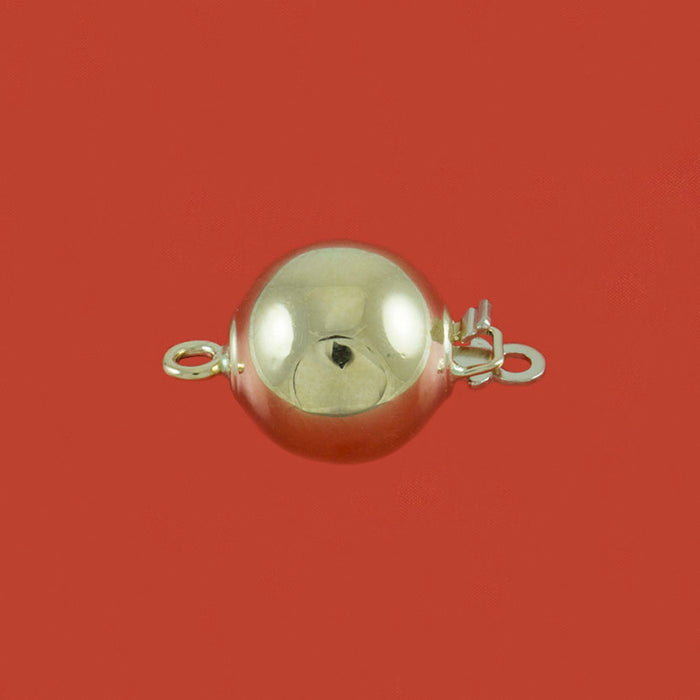 White South Sea Pearls Round 11-13 mm High Luster 18K Gold Clasp