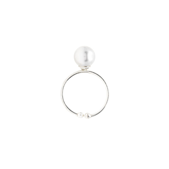 Witte Zuidzeeparel 9 mm Ring Solitaire