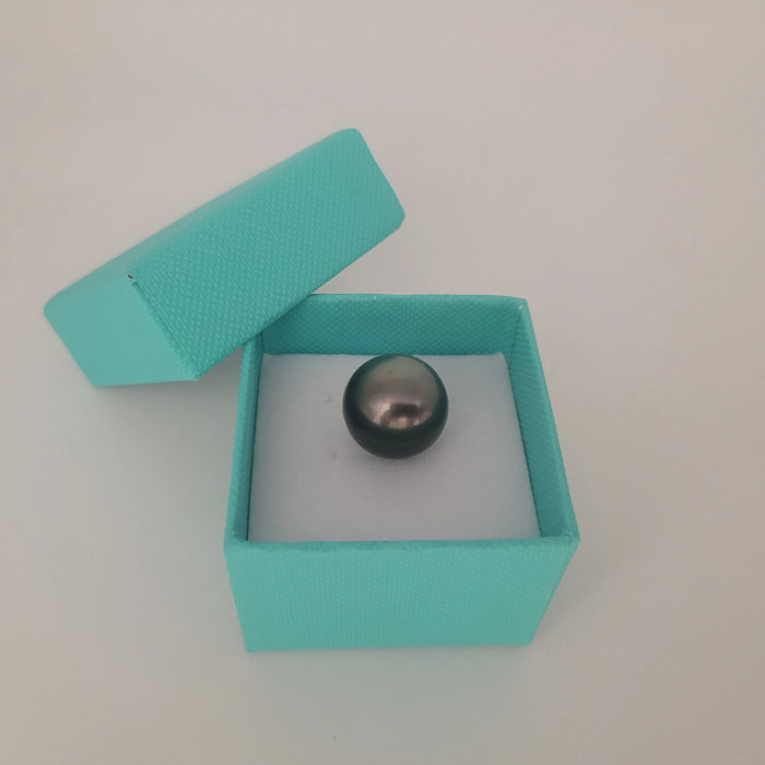 A Tahiti Pearl 16 mm of dark color and high Luster | The South Sea Pearl |  The South Sea Pearl