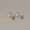 Akoya Cultured Pearl 8-8.5 mm AAA Yellow Gold 9K and Emeralds Precious Stones | The South Sea Pearl |  The South Sea Pearl