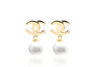Akoya Cultured Pearl Earrings in Silver 925 Gold Plated |  The South Sea Pearl |  The South Sea Pearl