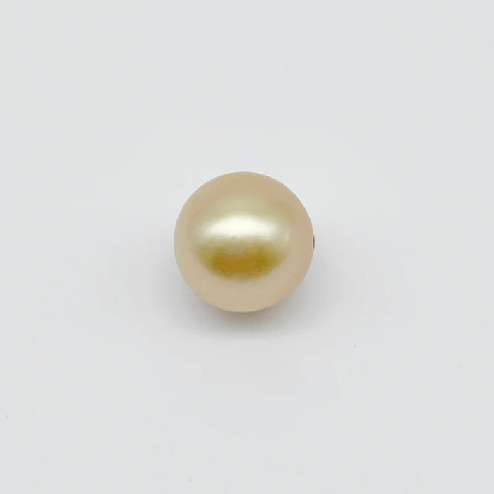Golden South Sea Pearl 12 mm Grade 1 Semi-Round