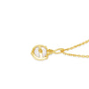 Gold Pendant 18K, Diamond  and Australian Mabe Pearl | The South Sea Pearl |  The South Sea Pearl