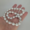 South Sea Pearls 10-11 mm White Color Very High Luster 18K Gold Clasp | The South Sea Pearl |  The South Sea Pearl