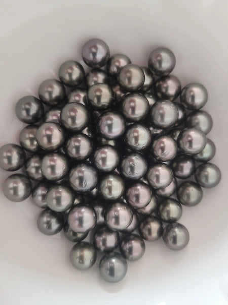 Tahiti Loose Pearls 11-12 mm AA Quality Round and Semiround | The South Sea Pearl |  The South Sea Pearl
