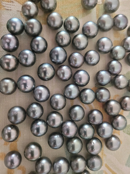 Tahiti Loose Pearls 11-12 mm AA Quality Round and Semiround | The South Sea Pearl |  The South Sea Pearl