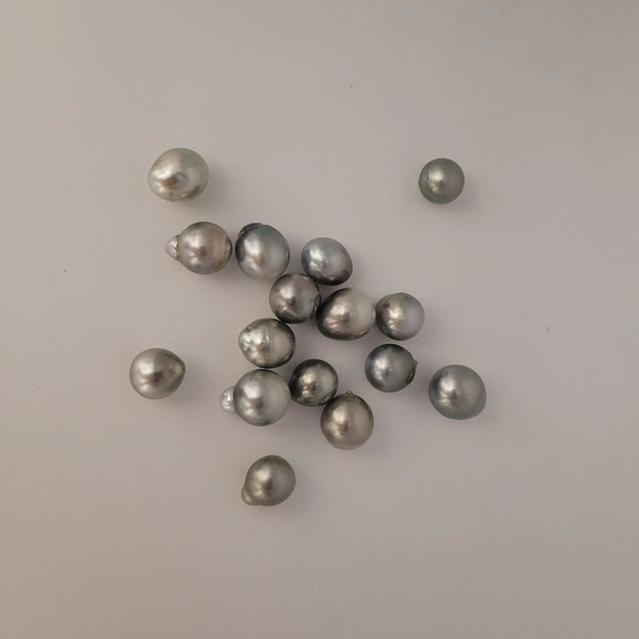 Tahiti Loose Pearls 12-13 mm Drop Shape Quality AAA | The South Sea Pearl |  The South Sea Pearl