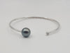 Tahiti Pearl Bracelet 10 mm AAA Dark Color in silver 925 and | The South Sea Pearl |  The South Sea Pearl