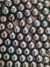 Tahiti Pearls 11-12 mm AA Quality Dark Multicolor and High Luster Round Shape | The South Sea Pearl |  The South Sea Pearl