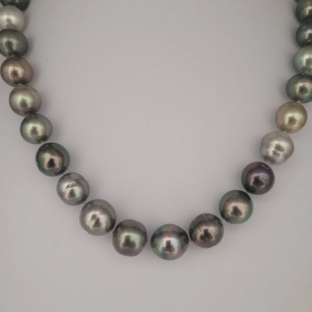 Tahiti Pearls Multicolor 10-11 mm High Luster 18K Gold Clasp | The South Sea Pearl |  The South Sea Pearl