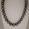 Tahiti Pearls Necklace 12-13 mm Excellent Luster 18K Gold Clasp |  The South Sea Pearl |  The South Sea Pearl
