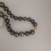 Tahiti Pearls Necklace 12-13 mm Excellent Luster 18K Gold Clasp |  The South Sea Pearl |  The South Sea Pearl