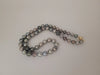 Tahiti Pearls Necklace 8 mm multicolor, round, high luster, 18K gold clasp | The South Sea Pearl |  The South Sea Pearl