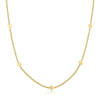 ROMANCE Necklace in Gold Plated Silver 925 - MIMUKA