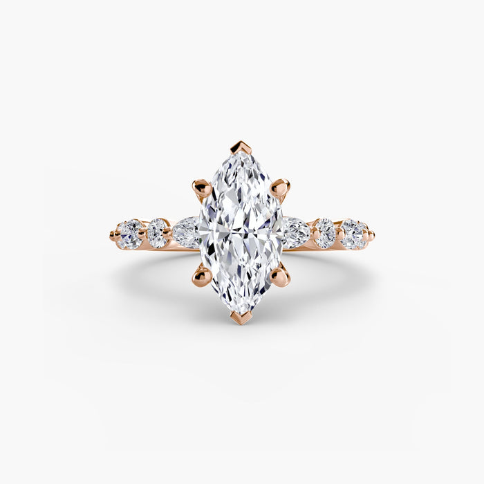 Solitaire with Eternity Pavé 2 - MIMUKA