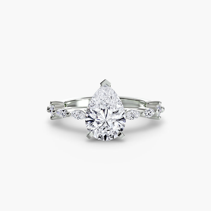 Solitaire with Eternity Pavé - MIMUKA