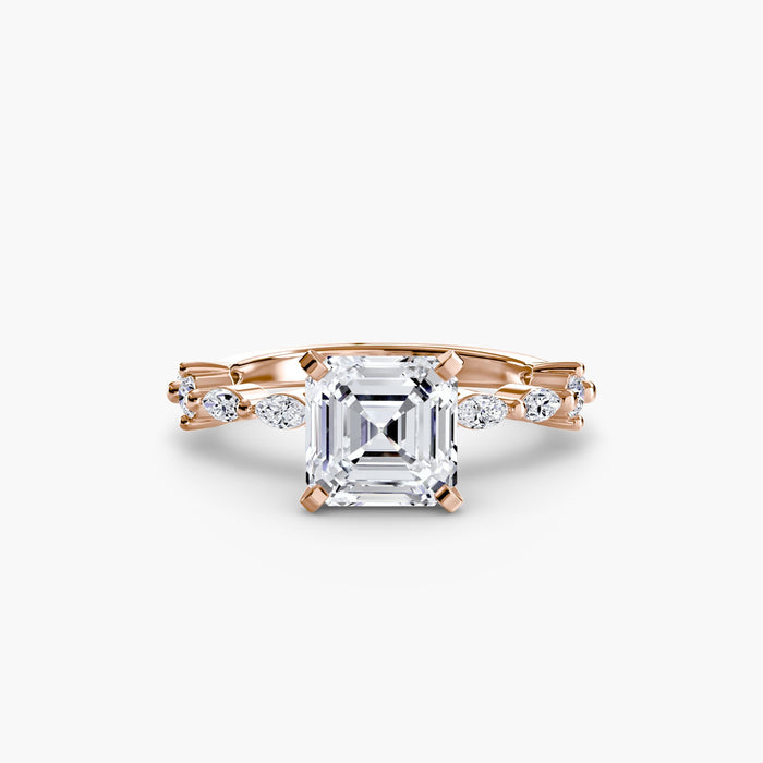 Solitaire with Eternity Pavé - MIMUKA
