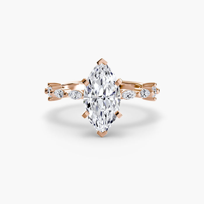 Solitaire with Eternity Pavé - MIMUKA