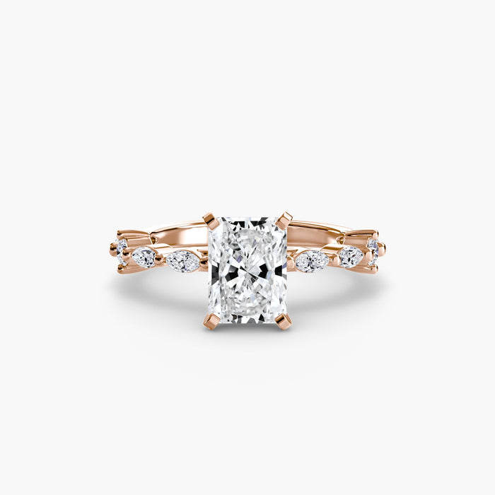 Solitaire with Eternity Pavé - MIMUKA