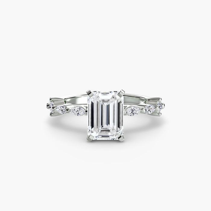 Solitaire with Eternity Pavé - MIMUKA