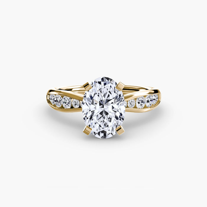Solitaire with Pavé 3 - MIMUKA