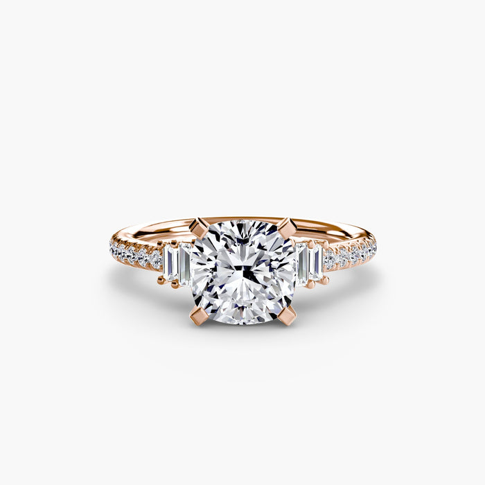 Solitaire with Pavé 4 - MIMUKA