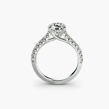 Solitaire with Pavé 5 - MIMUKA