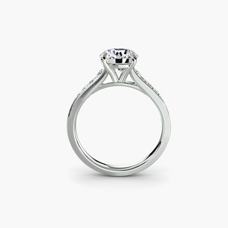 Solitaire with Pavé 7 - MIMUKA