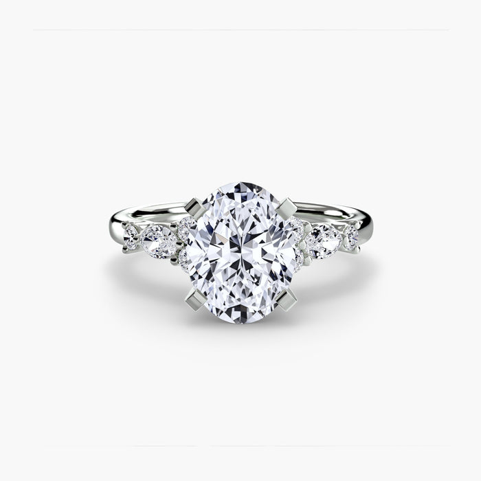 The Floral Accent Solitaire - MIMUKA