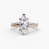The Twisted Pavé Solitaire - MIMUKA
