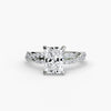The Twisted Pavé Solitaire - MIMUKA