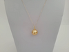 A Deep Golden Natural Color South Sea Pearl 13.30 mm 18 Karat Solid Gold Pendant Necklace -  The South Sea Pearl