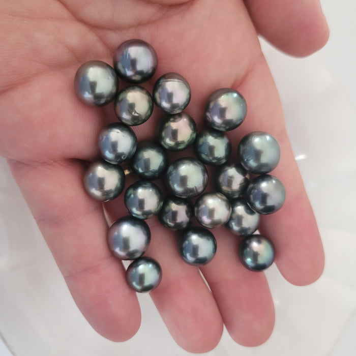 Tahiti Loose Pearls AAA Quality 10-11 mm |  The South Sea Pearl |  The South Sea Pearl