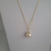 A golden South Sea Pearl 12 mm Pendant |  The South Sea Pearl |  The South Sea Pearl