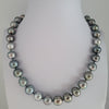 Tahiti Pearls Necklace 11-12 mm Dark Natural Color and High Luster |  The South Sea Pearl |  The South Sea Pearl