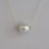 South Sea Pearl 13 mm AAA 18K Gold Pendant Necklace |  The South Sea Pearl |  The South Sea Pearl