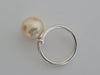 Deep Golden South Sea Pearl Ring, 10 mm, Natural Color & Luster The South Sea Pearl